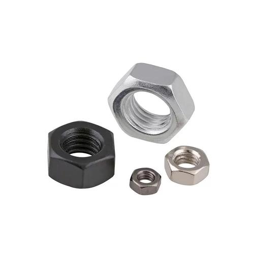 8級(jí)12.9級(jí)高強(qiáng)度六角螺母鍍鋅螺絲帽發(fā)黑螺帽大全m2m3m4m5m6m8